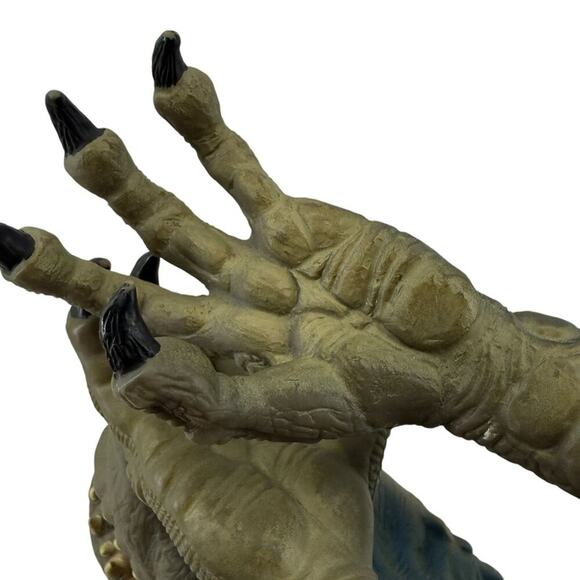 Vintage 1998 Toho Large Rubber Godzilla Hand Puppet Resaurus Co Working Sound - Picture 8 of 10